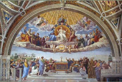 <p>Disputation of the Holy Sacrament</p>