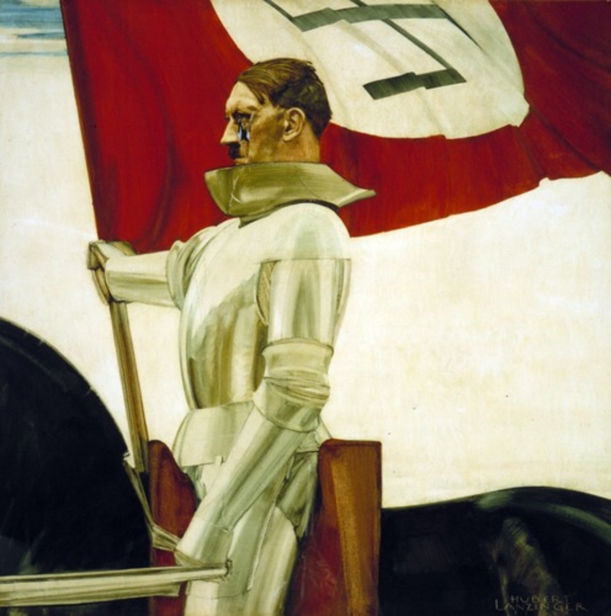 <p>The Standard Bearer, 1934*</p>