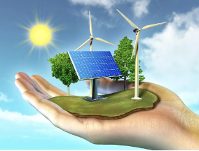 <p>A natural resource that humans use to generate energy.  Examples include Wind, Solar, and Geothermal Energy.</p>