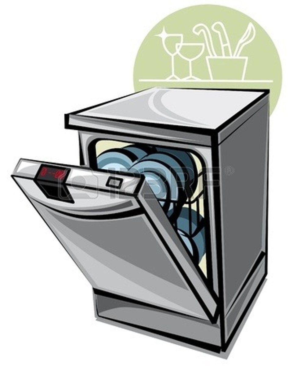 <p>a dish washer</p>