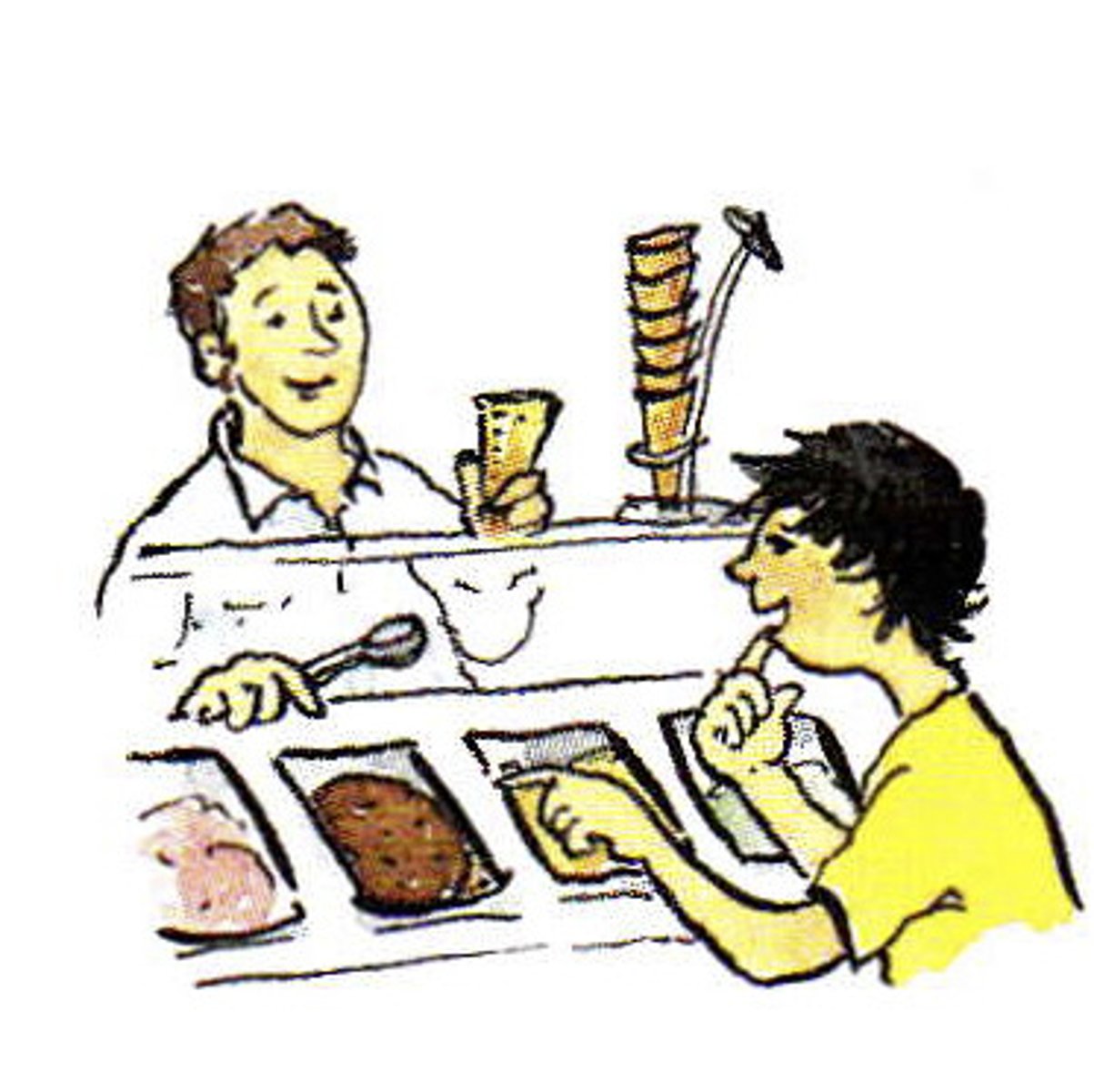 <p>to choose something (from a selection)</p>