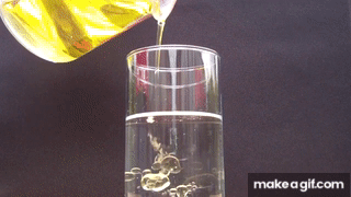 <p>Something that <u>will not dissolve</u> in water (ex. pepper or oil).</p>