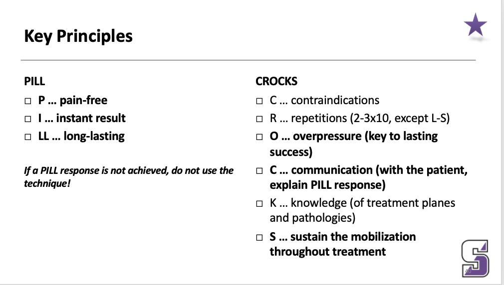 <p><span><strong><em>If a PILL response is not achieved, do not use the technique!</em></strong></span></p>