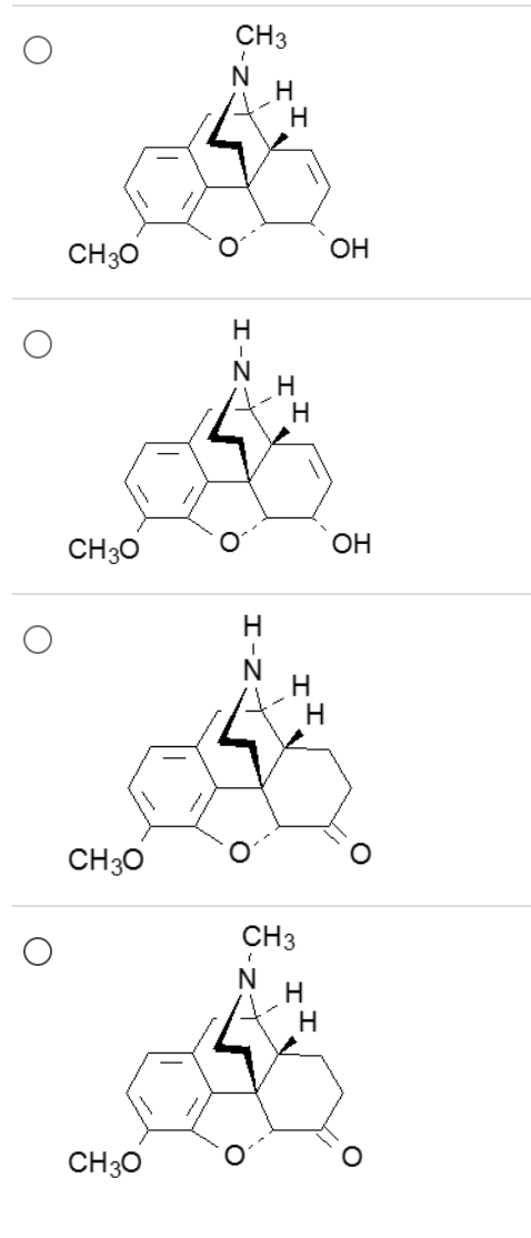 <p>Which one is the most potent mu agonist?</p>