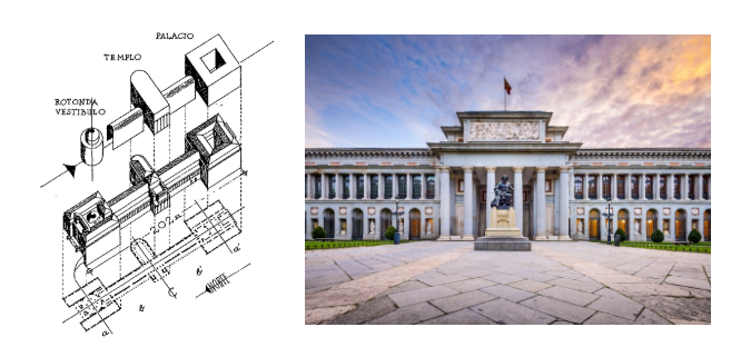 <p><span style="background-color: transparent;"><span>Se desarrolló en el marco del neoclasicismo académico el cual tendrá su mejor expresión en las obras de Villanueva y en el método aditivo de composición arquitectónica. Ej: Museo del Prado de Madrid (conjugan el tipo palacio, basílica y rotonda, enlazando mediante galerías) </span></span></p>