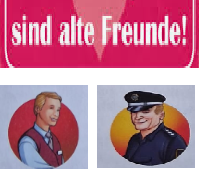 <p>Was kannst du über den Polizisten sagen?</p>