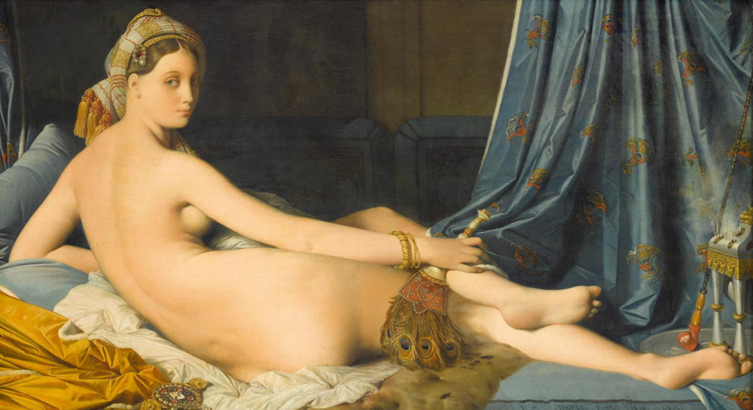 <p>Jean-AugusteDominique Ingres, La Grande Odalisque</p>