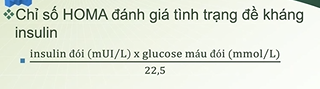 <p>chỉ số homa đánh giá tình trạng đề kháng insulin</p>
