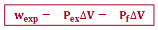 <p>the change occurs irreversibly, suddenly changing the initial pressure to the final pressure&nbsp;</p>