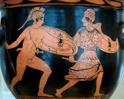 <p>Lucanian red-figure bell krater (late 5<sup>th </sup>Century BCE)</p>