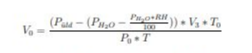 <p>kõik on standardtingimustel</p><p>RH on õhu suhteline niiskus, mille väärtuse saab hügromeetrilt</p>