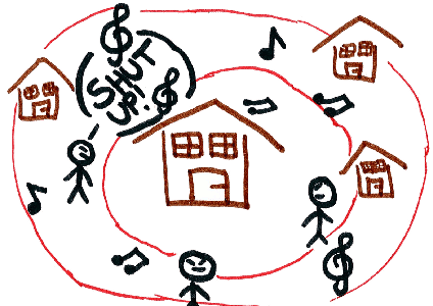 <p>environnant (surrounding)</p>