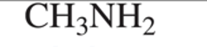 <p>CH3NH2</p>