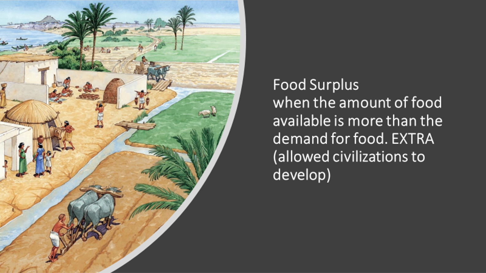 <p>Food Surplus</p>