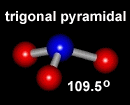 <p>trigonal pyramidal, 109.5, sp3</p>