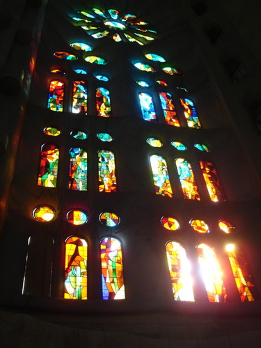 <p>stained glass windows</p>