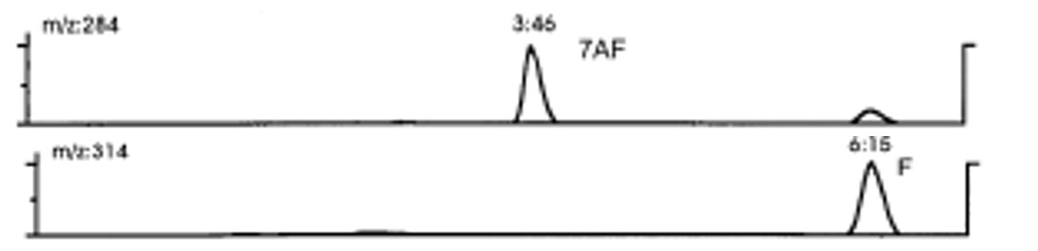 <p><span>•Selected ion monitoring used for increased sensitivity and quantitation.</span></p><p style="text-align: start"><span>Although the metabolite and the fragment ion have the same mass, they are separated by the chromatography. These extracted ion chromatograms show good resolution of the flunitrazepam and the metabolite.</span></p>