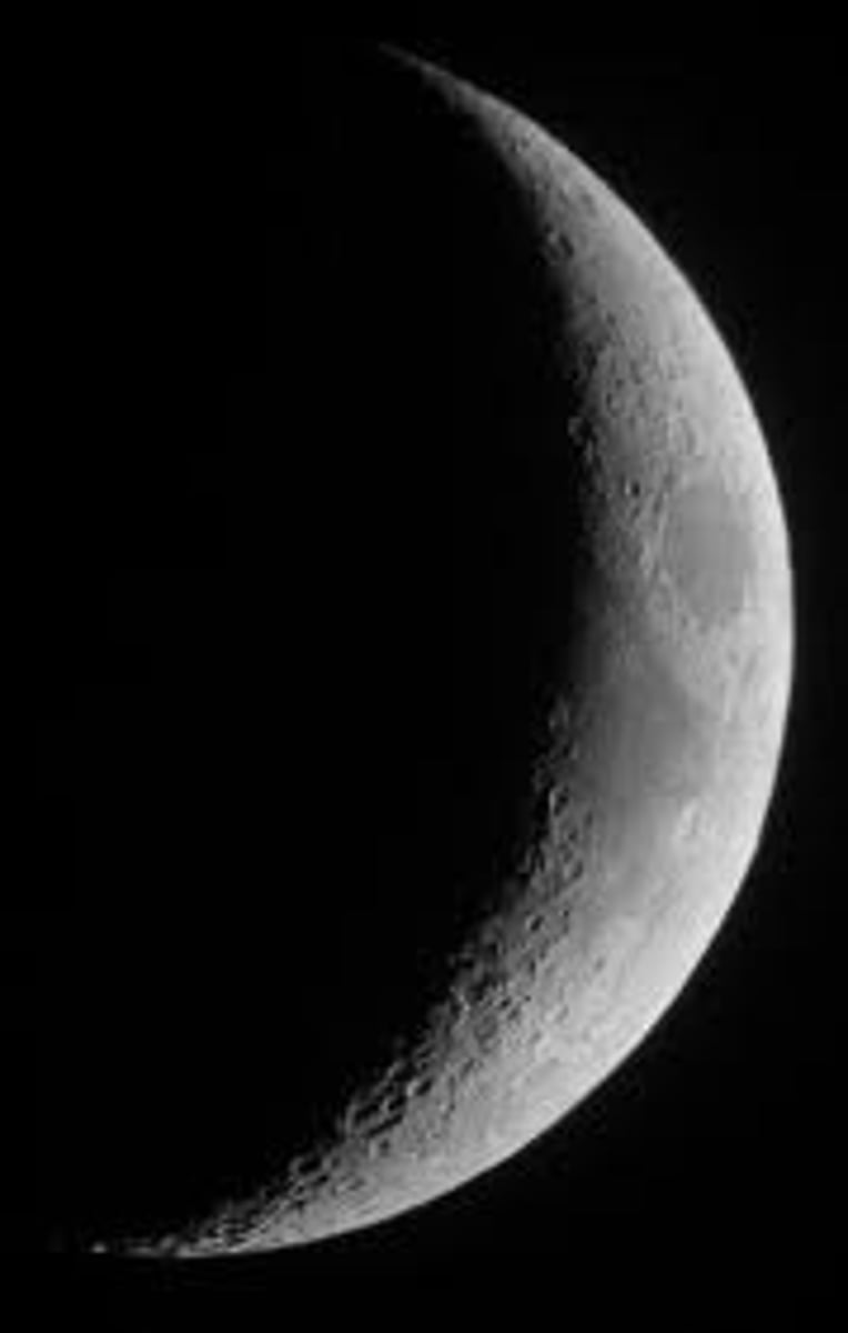 <p>A tiny sliver of the Moon that we can see after the New Moon.</p>