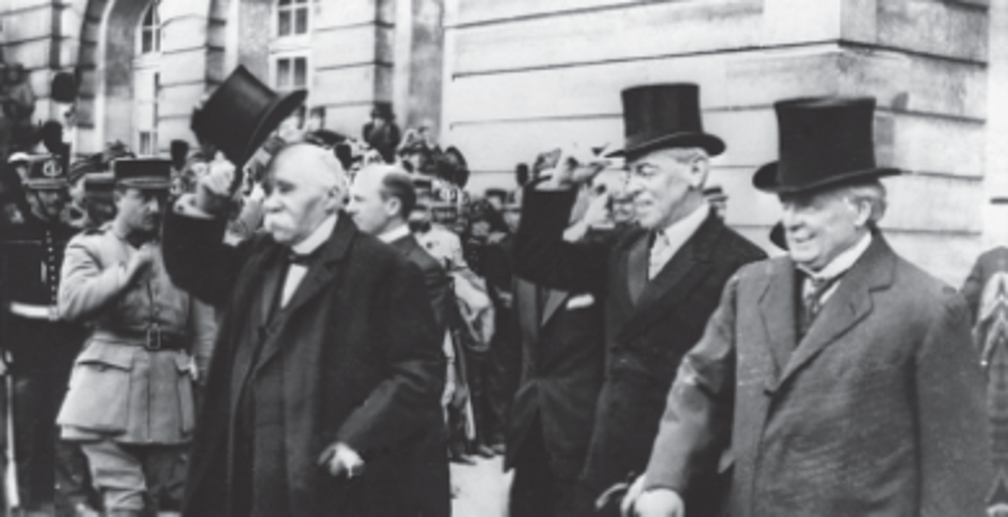 <p>the treaty (binding agreement) that ended World War I; it forced Germany to accept responsibility for starting the war and to pay reparations (compensation)</p>