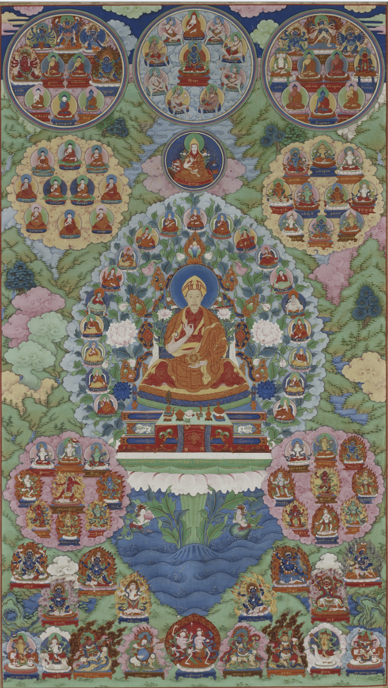 <p>Title</p><p>Century</p><p>Material</p><p>Name of the artist who painted Qianlong’s face</p><p>Language of the inscriptions</p>