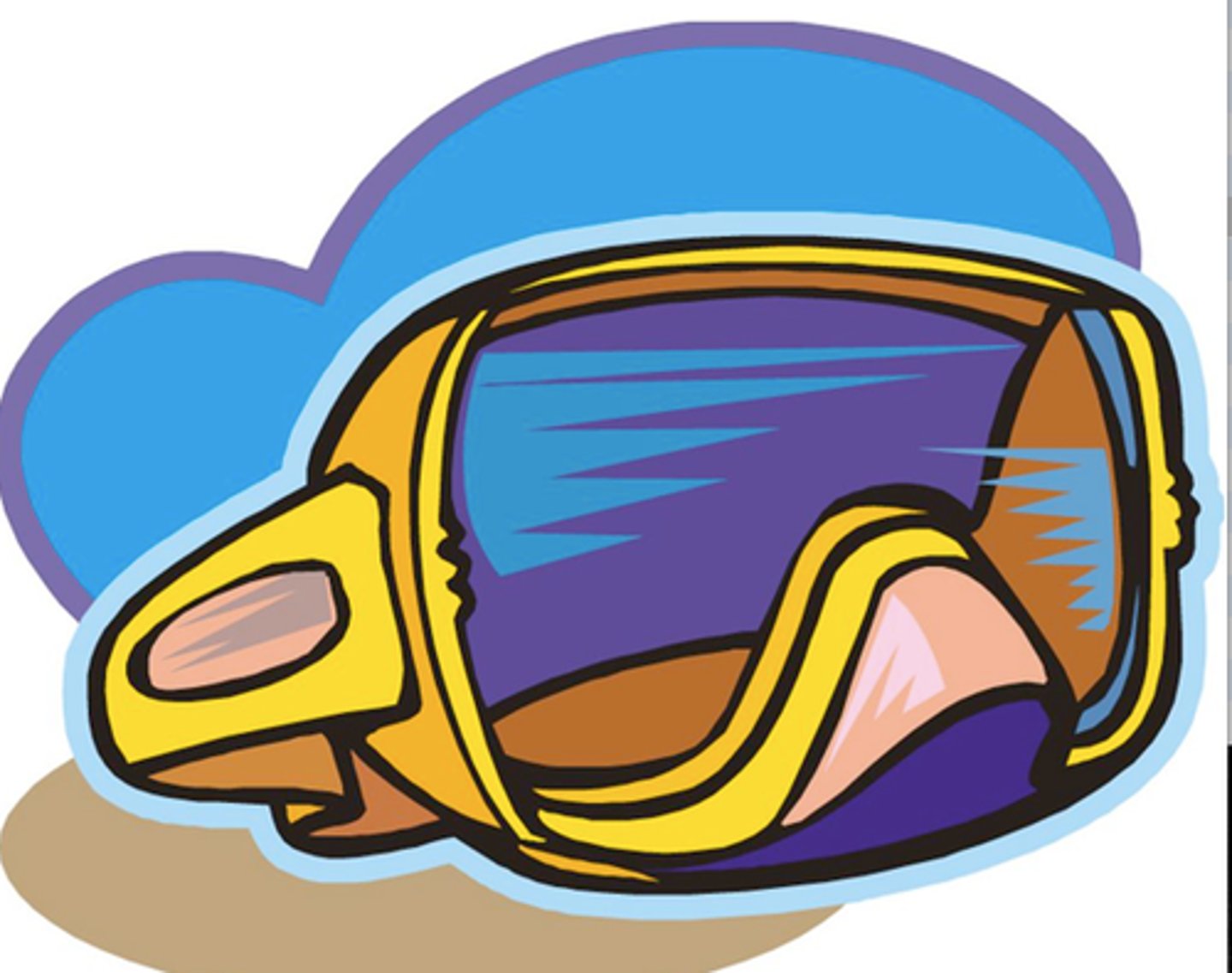 <p>diving mask</p>