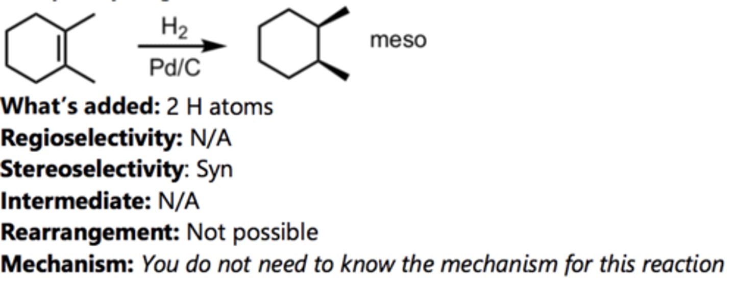 <p>Alkene Reaction</p>