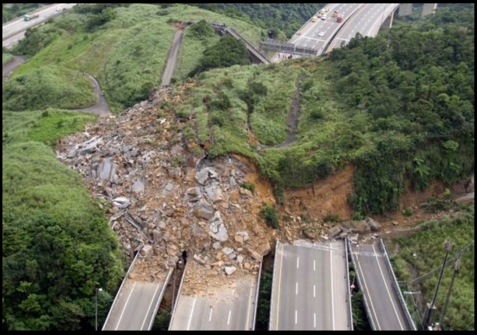 <p><span>Frequently triggered by </span><span style="color: yellow;"><strong>strong ground motions</strong></span><span>. They are</span><span style="color: blue;"><strong> important secondary earthquake hazards. </strong></span><span>Includes a wide range of ground movement, such as </span><span style="color: red;"><strong>rock falls, deep failure of slopes, and shallow debris flows</strong></span><span>. However, </span><span style="color: purple;"><strong>gravity acting on a steep slope</strong></span><span> is the primary reason.</span></p>