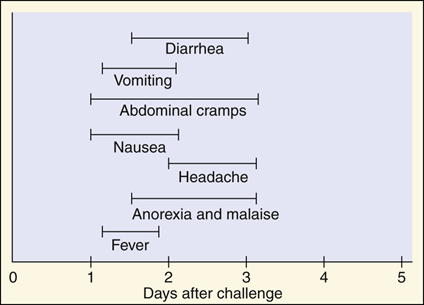<p><strong>Severe diarrhea and vomiting</strong>, along with variable symptoms like fever, myalgia, and headaches.</p>