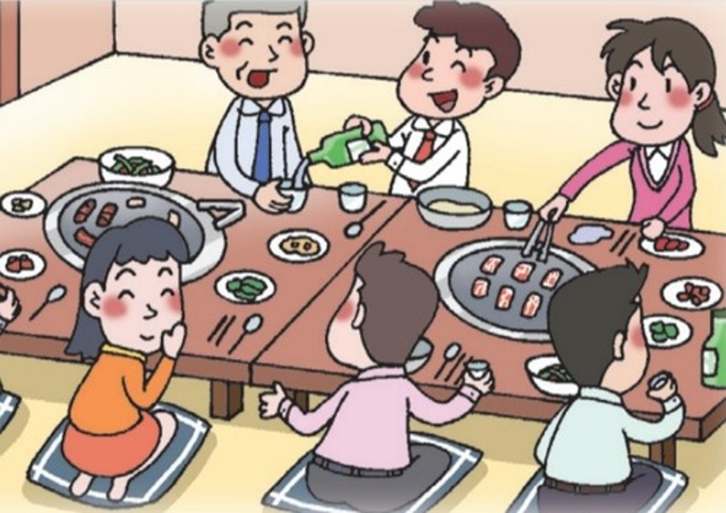 <p>Acara makan bersama</p>