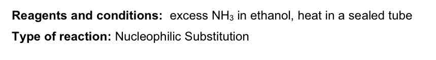 <p>Nucleophilic Substitution </p>