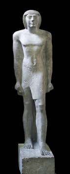 <p>What Egyptian statue can we compare the NYK to?</p>