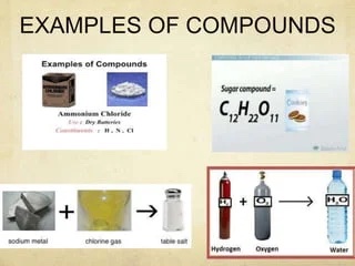 <p>A substance formed by the chemical combination of two or more elements and their <u>properties change</u>.</p>