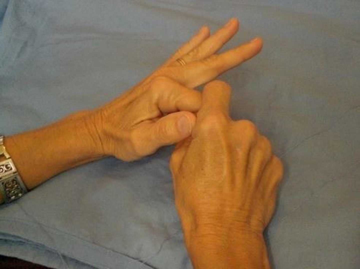 <p>flexion of individual fingers one at a time while keeping other fingers extended</p>