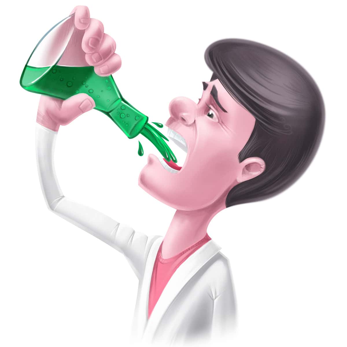 <p>Never use yourself or others as test subjects for experiments, as this can lead to serious injury or harm.</p>