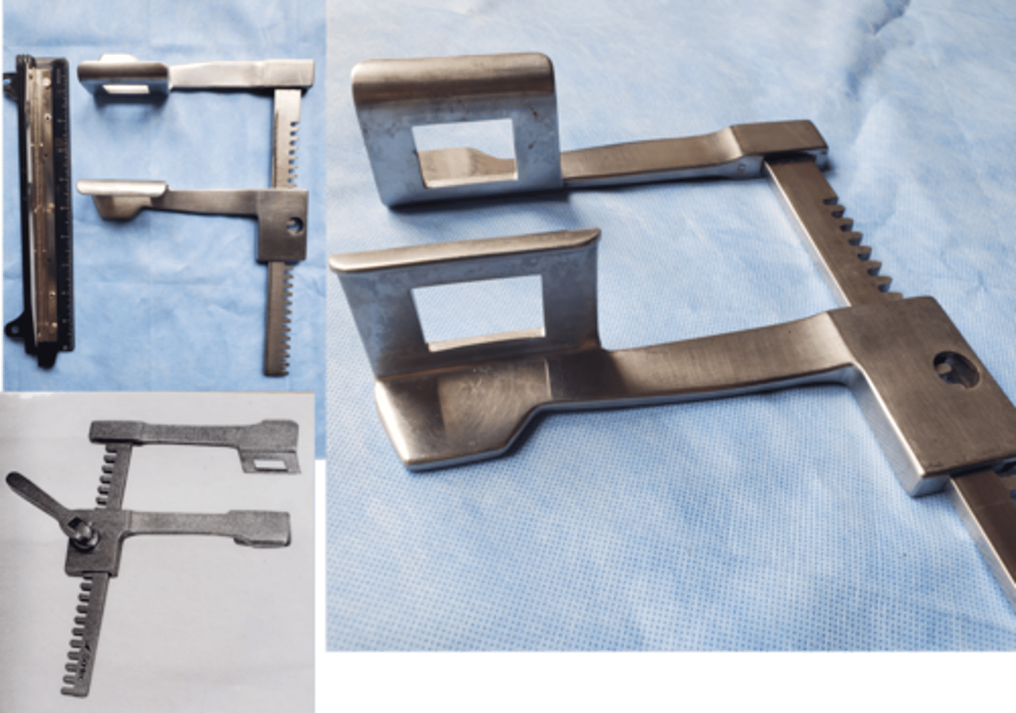 <p>Spreading the ribs and gaining access to the thoracic cavity during the thoracotomy or retracting the abdominal wall during celiotomy</p>