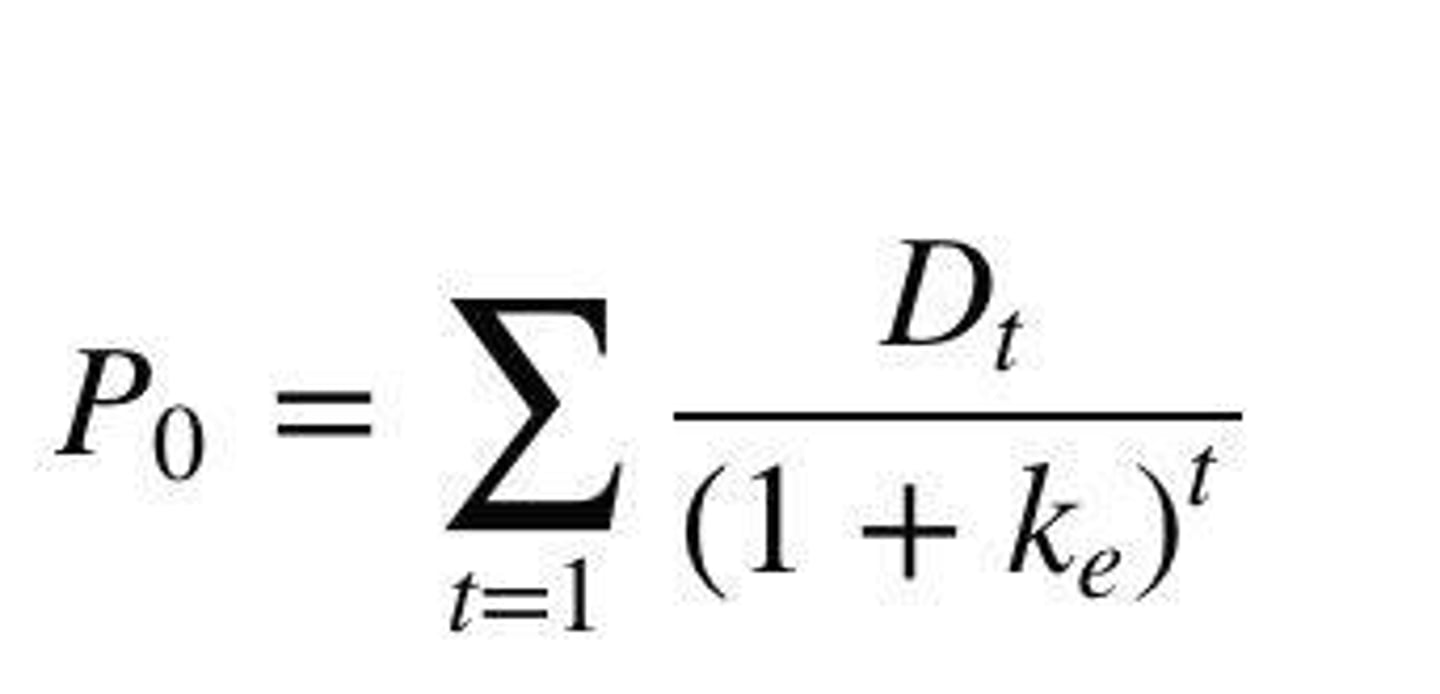 <p>PV = FV / (1 + i)^n.</p>