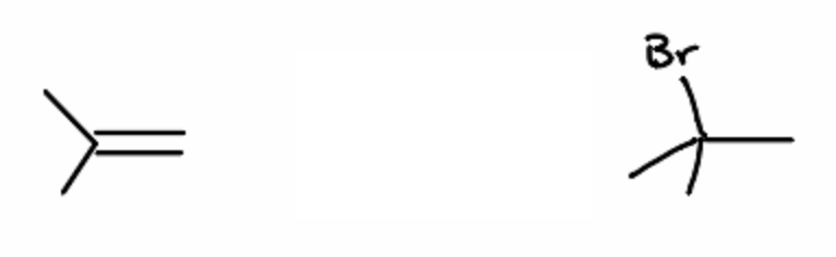 <p>In the following Portion of a Reaction Mechanism what is missing?</p>