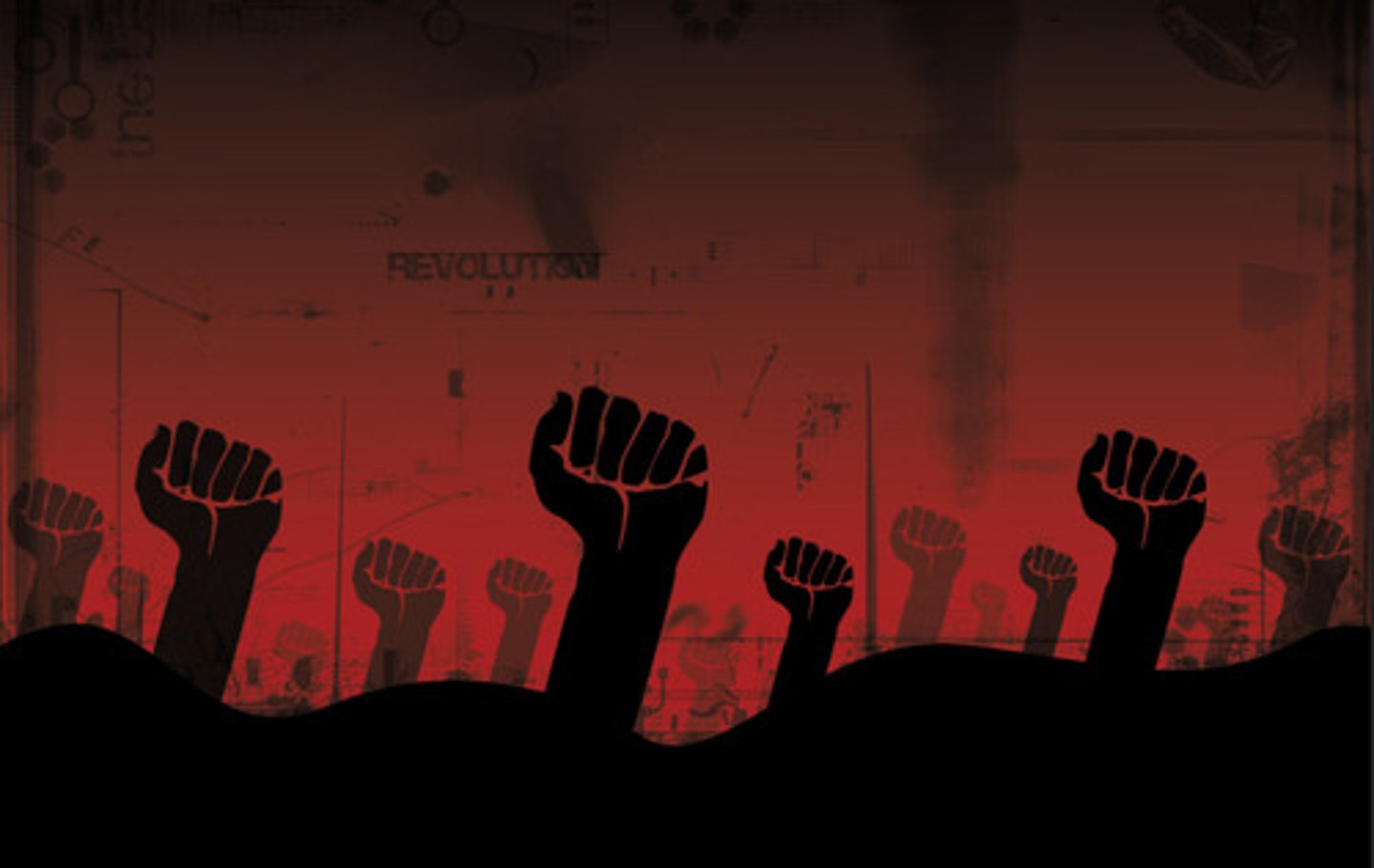 <p>A forcible overthrow of a government or social order in favor of a new system.</p>