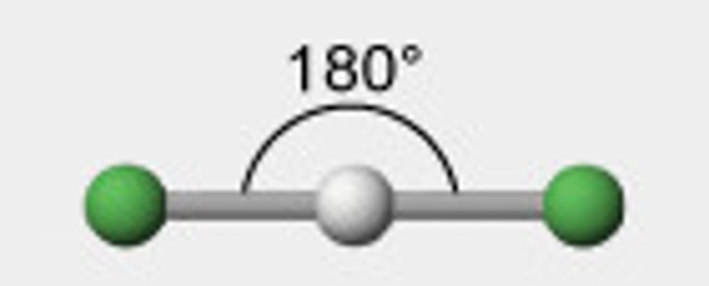 <p>shape: linear</p><p>no. bond pairs:</p><p>no lone pairs:</p><p>bond angles:</p>