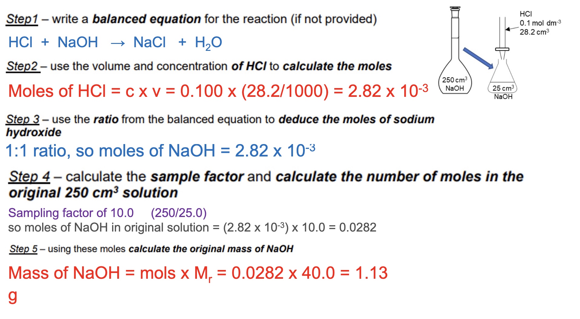 <p>answer = 1.13g</p>