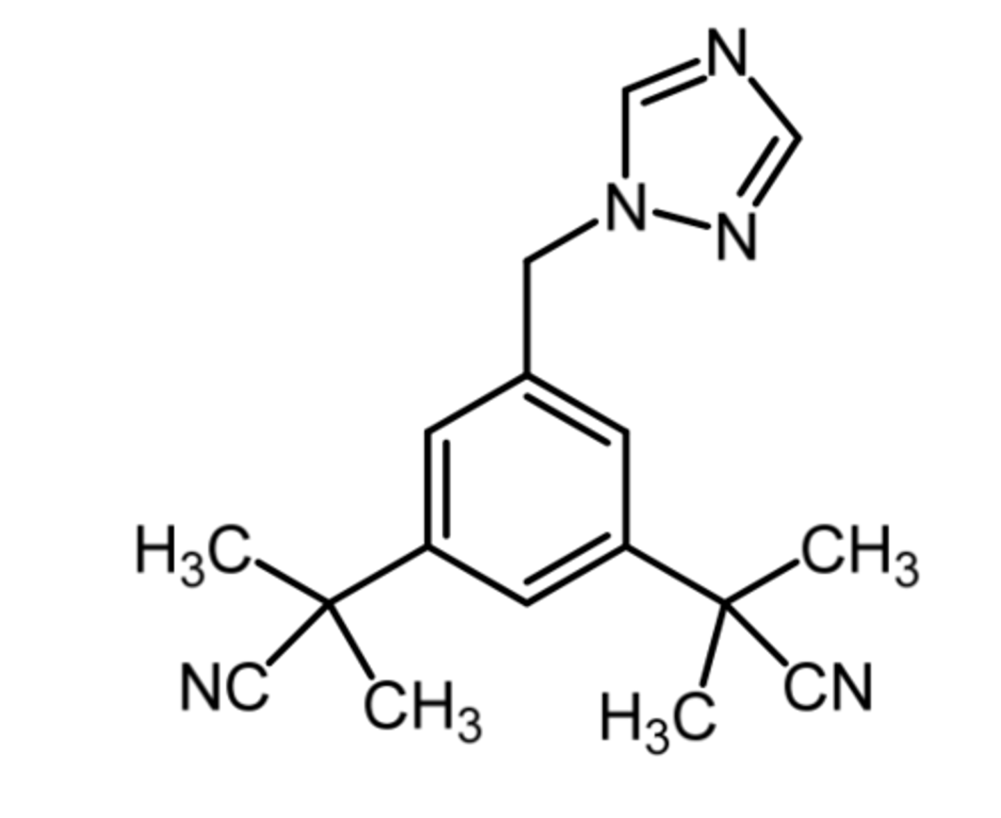 <p>(aromatase inhibitor)</p><p>ROA: oral</p><p>MOA: competitive inhibitor that binds the heme portion of the enzyme</p><p>indication: 1st line for hormone receptor positive breast cancer and for relapse following tamoxifen therapy</p><p>- more effective than tamoxifen in treating breast cancer</p><p>SAR: related to non-steroidal aromatase inhibitors</p><p>advantage: no limitation on duration usage, where tamoxifen can only be used for 5 years </p>