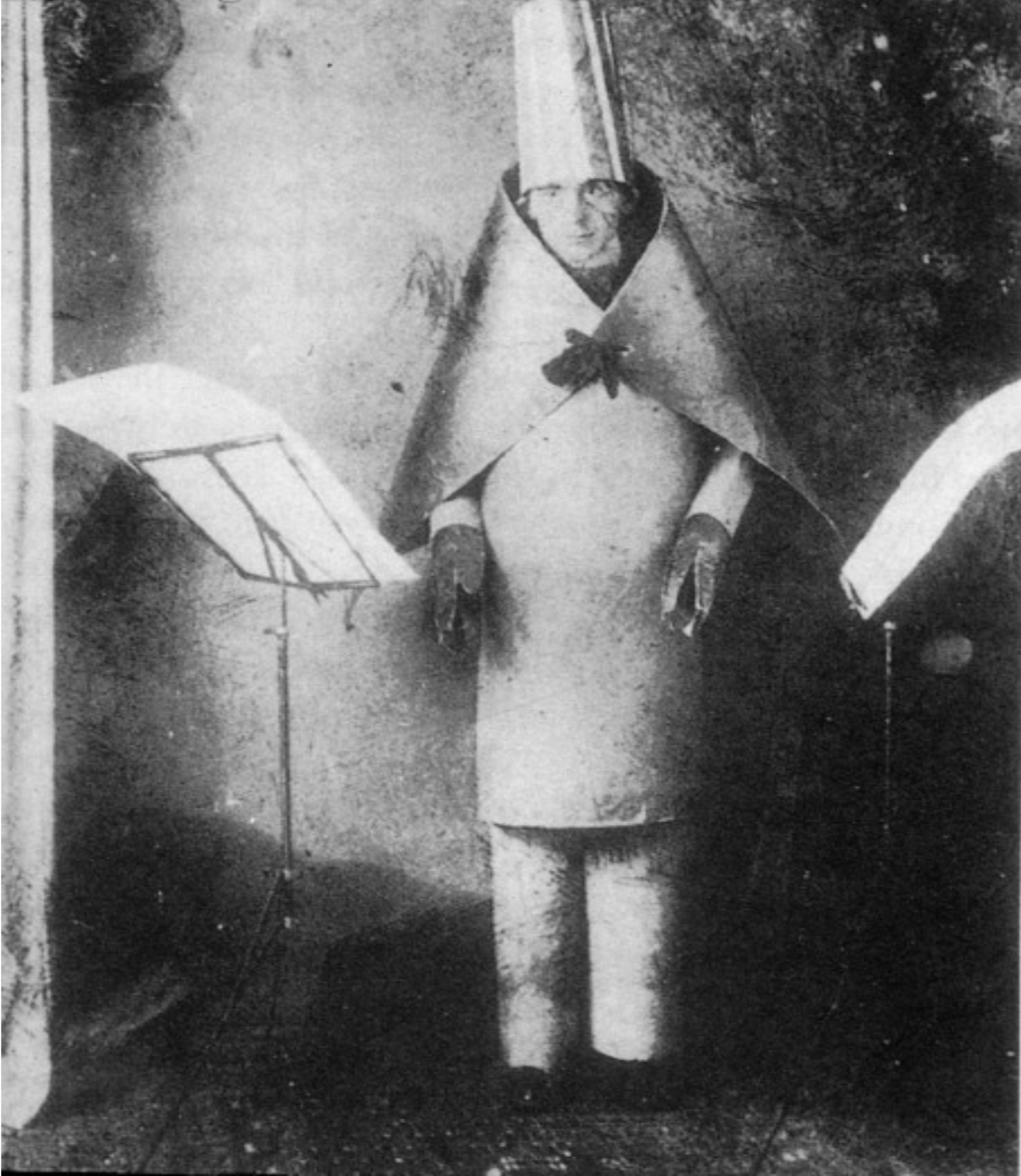 <p>Hugo Ball, Zurich Dada</p>