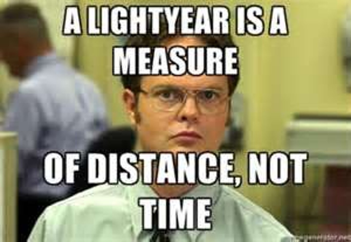 <p>the distance light travels in one year, commonly used measurement for distance in space</p>
