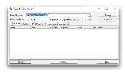 <p><strong>Trivial File Transfer Protocol</strong></p><p><strong>File transfers, firmware upgrades</strong></p><p><strong>Your device is the TFTP server </strong></p>