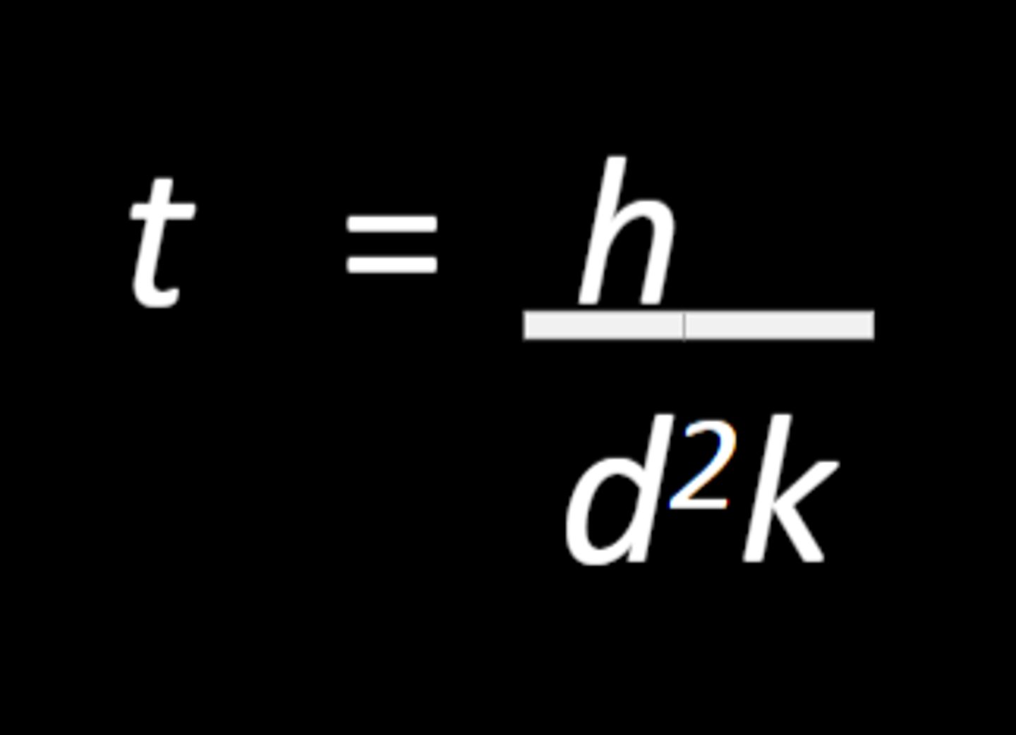 <p>An equation describing the velocity of a particle falling through a fluid</p><p>-used to determine the time it will take soil particles to settle</p>