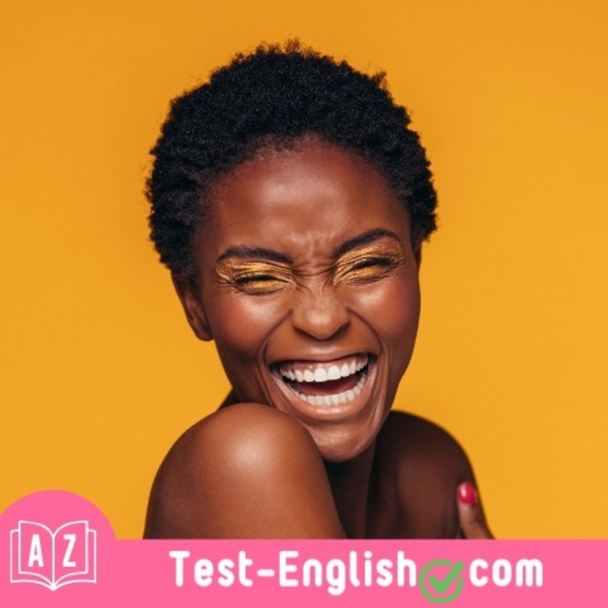 <p>She is _____. She is s usually happy and always has a smile on her face.</p>