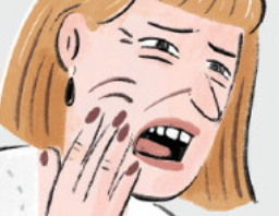 <p>She has a _____</p>