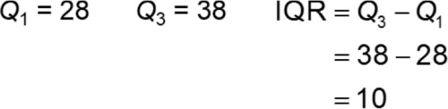 <p>a) The range of the middle 50% of the speed of cars traveling through the construction zone is 10 miles per hour</p>