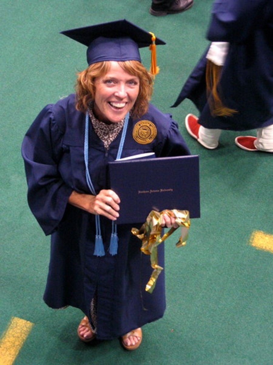 <p>Degree, title</p>