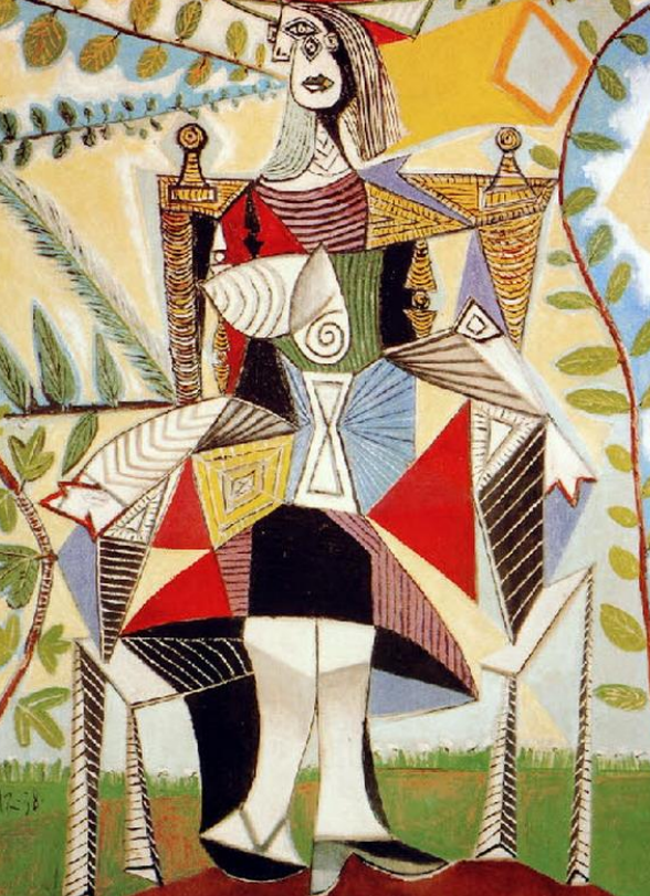 <p>Femme Assise Dans Un Jardin</p>